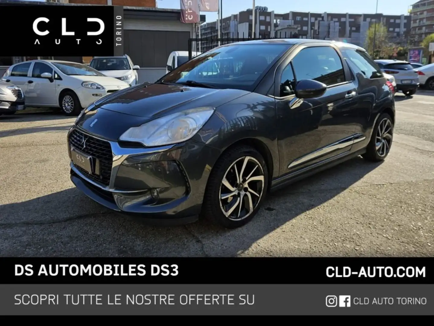 DS Automobiles DS 3 PureTech 82 Chic Gris - 1