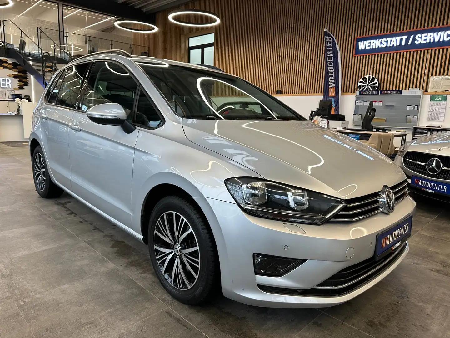 Volkswagen Golf Sportsvan *DSG*Allstar*ACC* Argent - 2