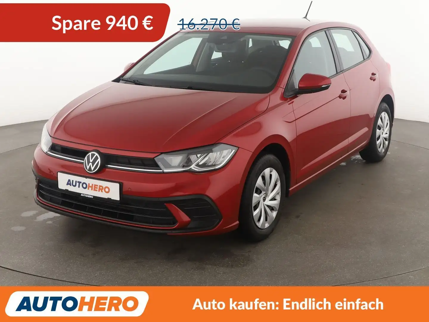 Volkswagen Polo 1.0 Fresh*LED*PDC*KLIMA* Rot - 1
