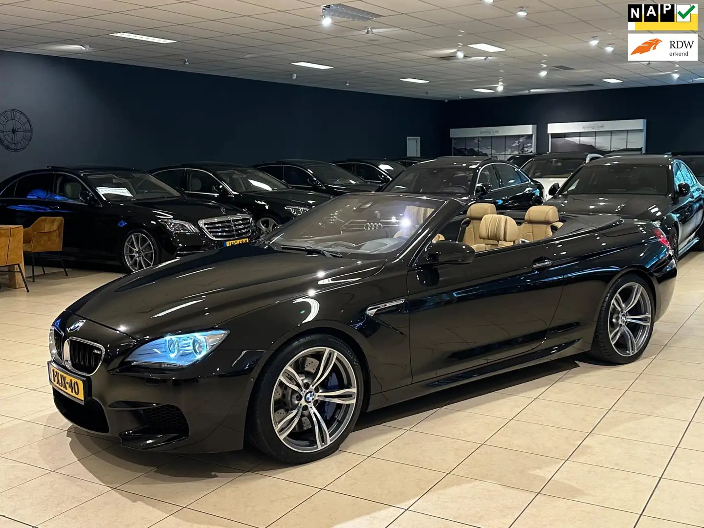 BMW M6 6-serie Cabrio 4.4 V8|INDIVIDUAL|ORIG-NL|B&O|CARBO Noir - 1