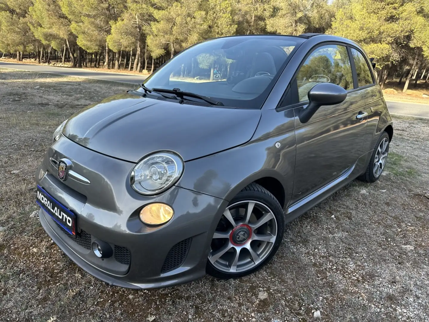 Abarth 500 500C 140 AUT. Gris - 1
