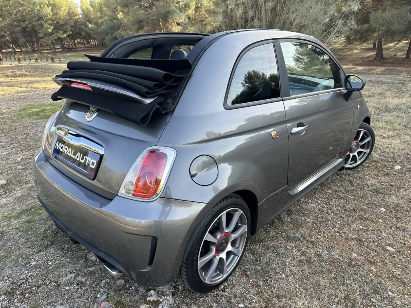 Abarth 500 500C 140 AUT. Gris - 2