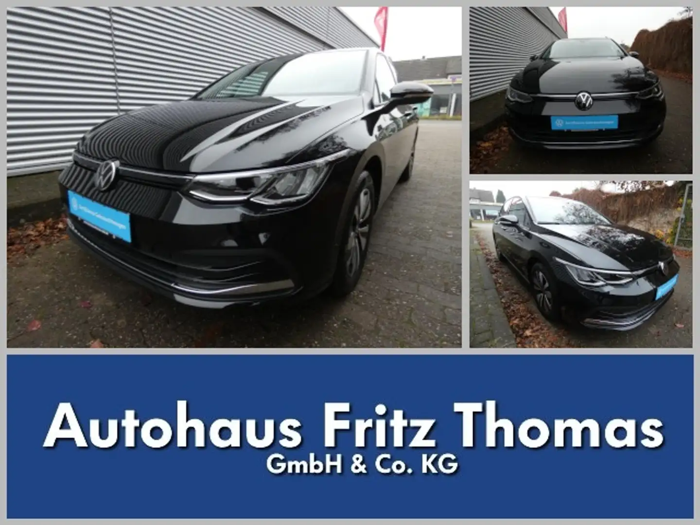 Volkswagen Golf VIII 2.0 TDI DSG Move LED Navi PDC SHZ Klima Schwarz - 1