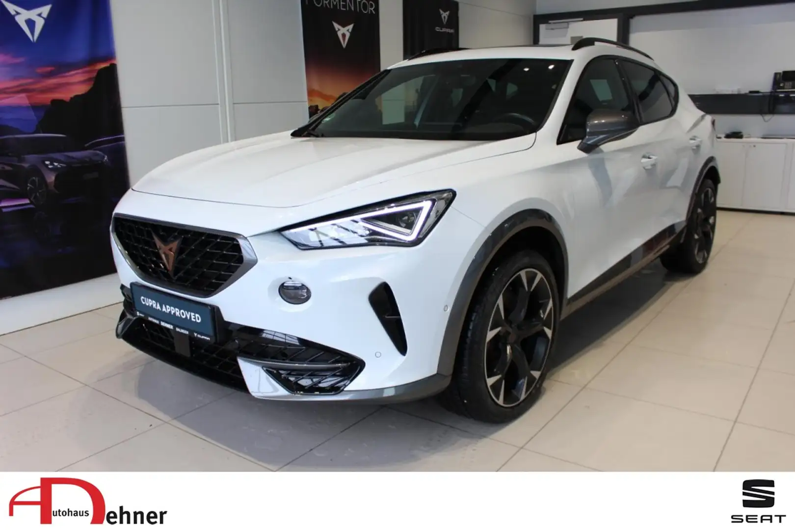 CUPRA Formentor VZ 2.0TSI DSG 4Drive LED/NAVI/PDC/AHK Klima Navi Weiß - 1