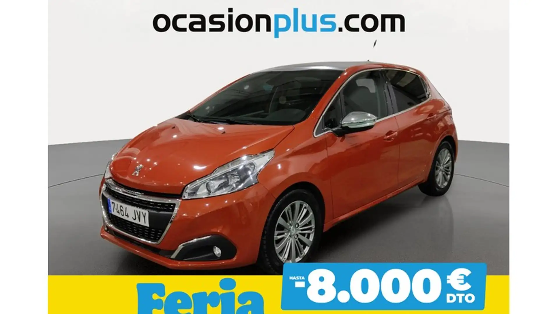Peugeot 208 1.2 PureTech S&S Allure 110 Naranja - 1
