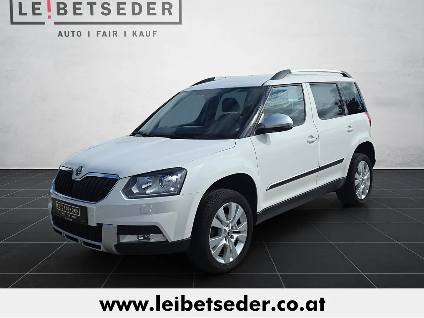Skoda Yeti Outdoor 2,0 TDI SCR 4x4 Style Blanc - 1
