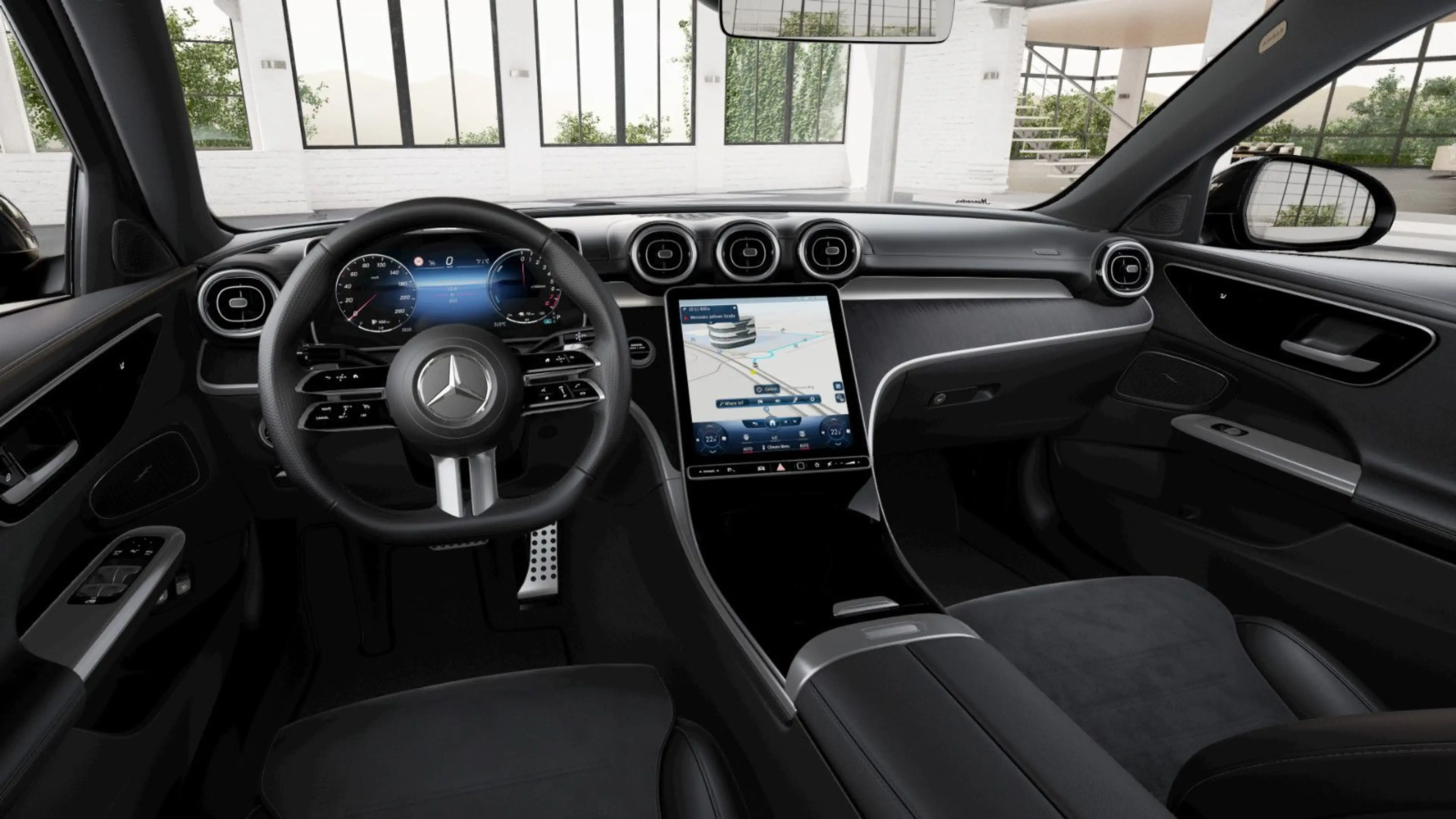 Mercedes-Benz C 300 e *AMG* Glasdach* Kamera* Designo* — photo 2