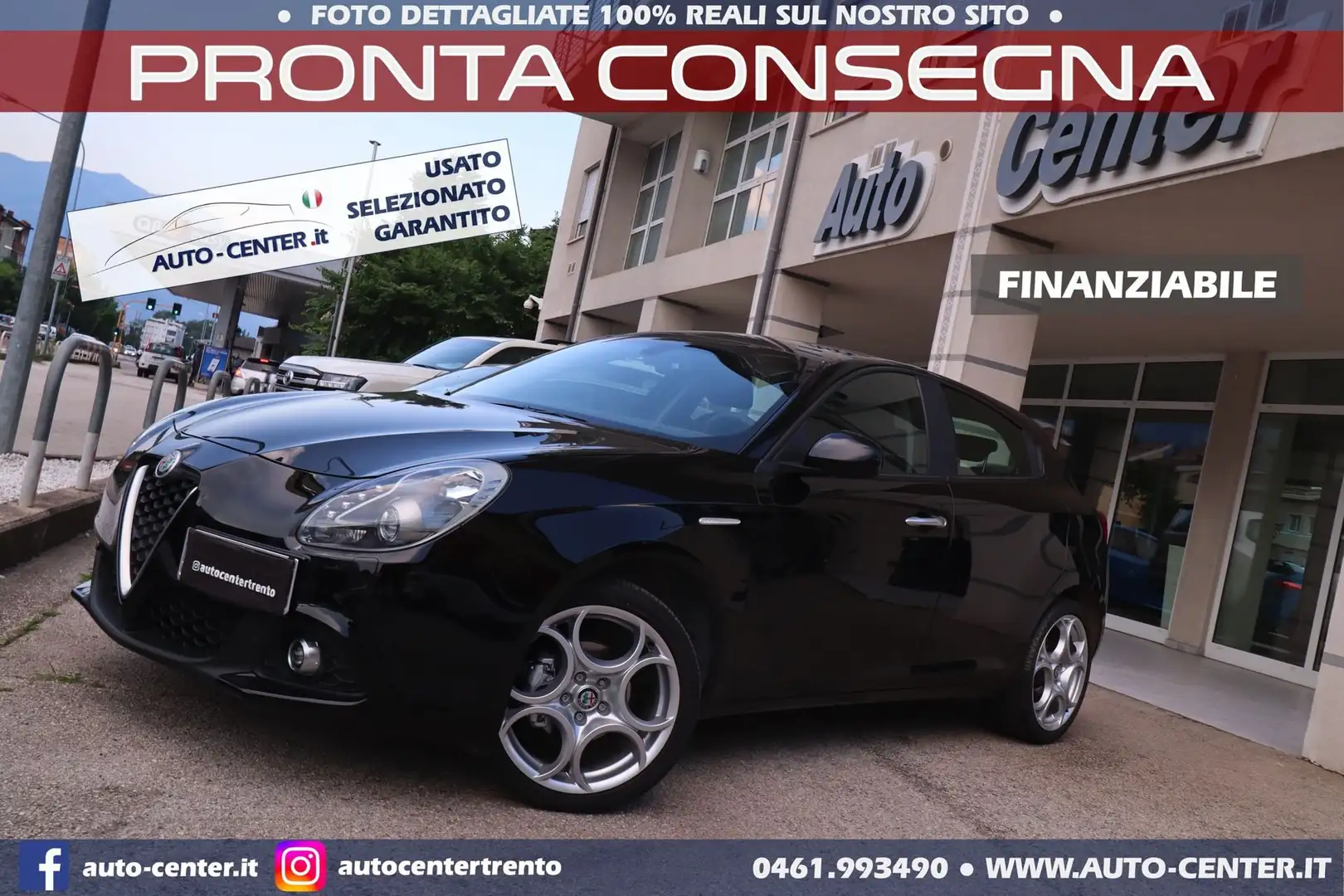 Alfa Romeo Giulietta 1.4 Turbo 120CV Super Zwart - 1