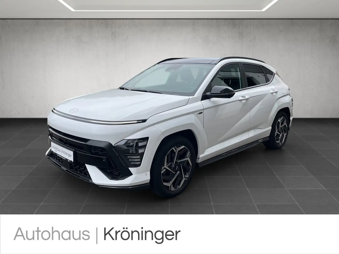 Hyundai KONA N Line 4WD Panorama Rück Navi BOSE Alb - 1