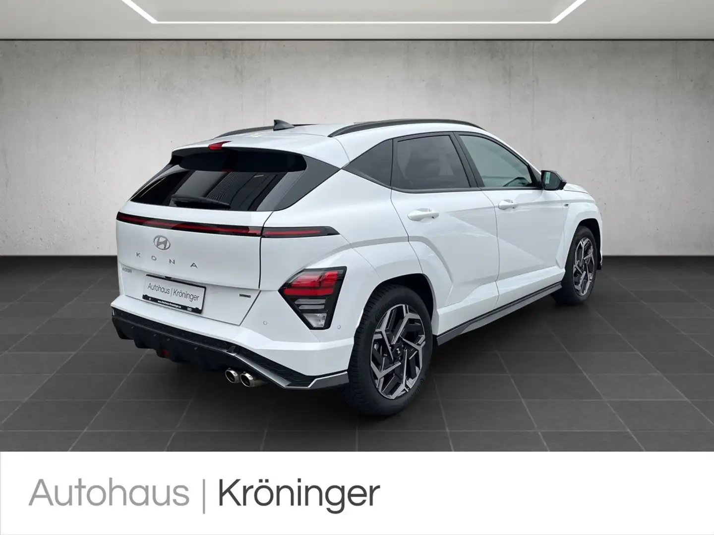 Hyundai KONA N Line 4WD Panorama Rück Navi BOSE Alb - 2