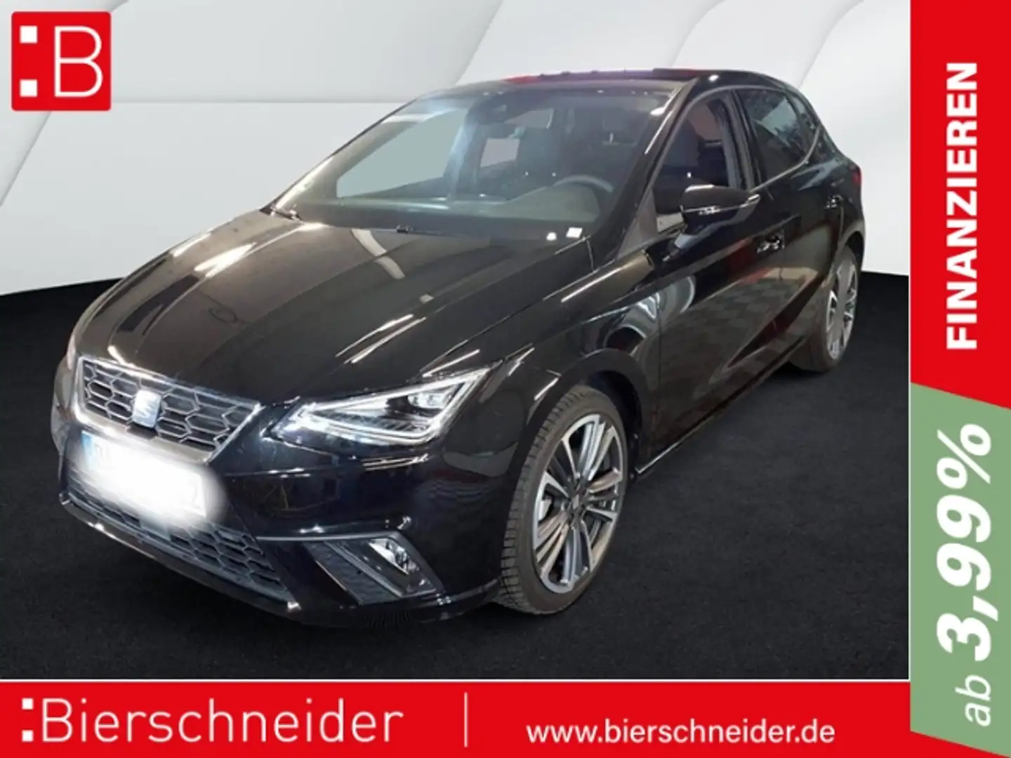 SEAT Ibiza 1.0 TSI FR Anniversary Edition NAVI SHZ LED Schwarz - 1