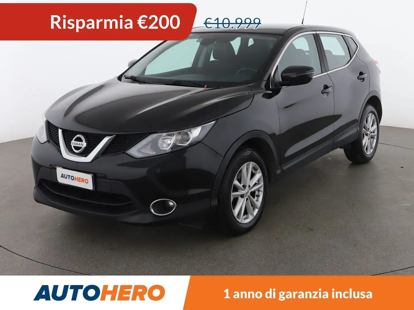 Nissan Qashqai 1.5 Turbodiesel Acenta Schwarz - 1