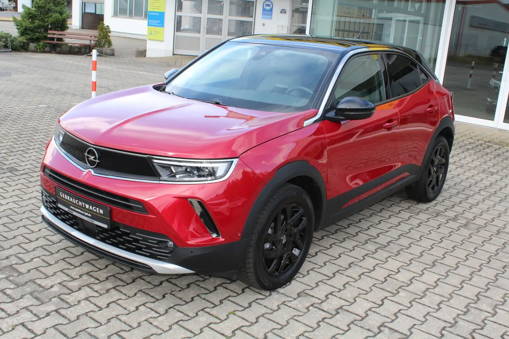 Opel Mokka 130PS AT Elegance, Voll-LED (IntelliLux), Sitzh... Rojo - 1