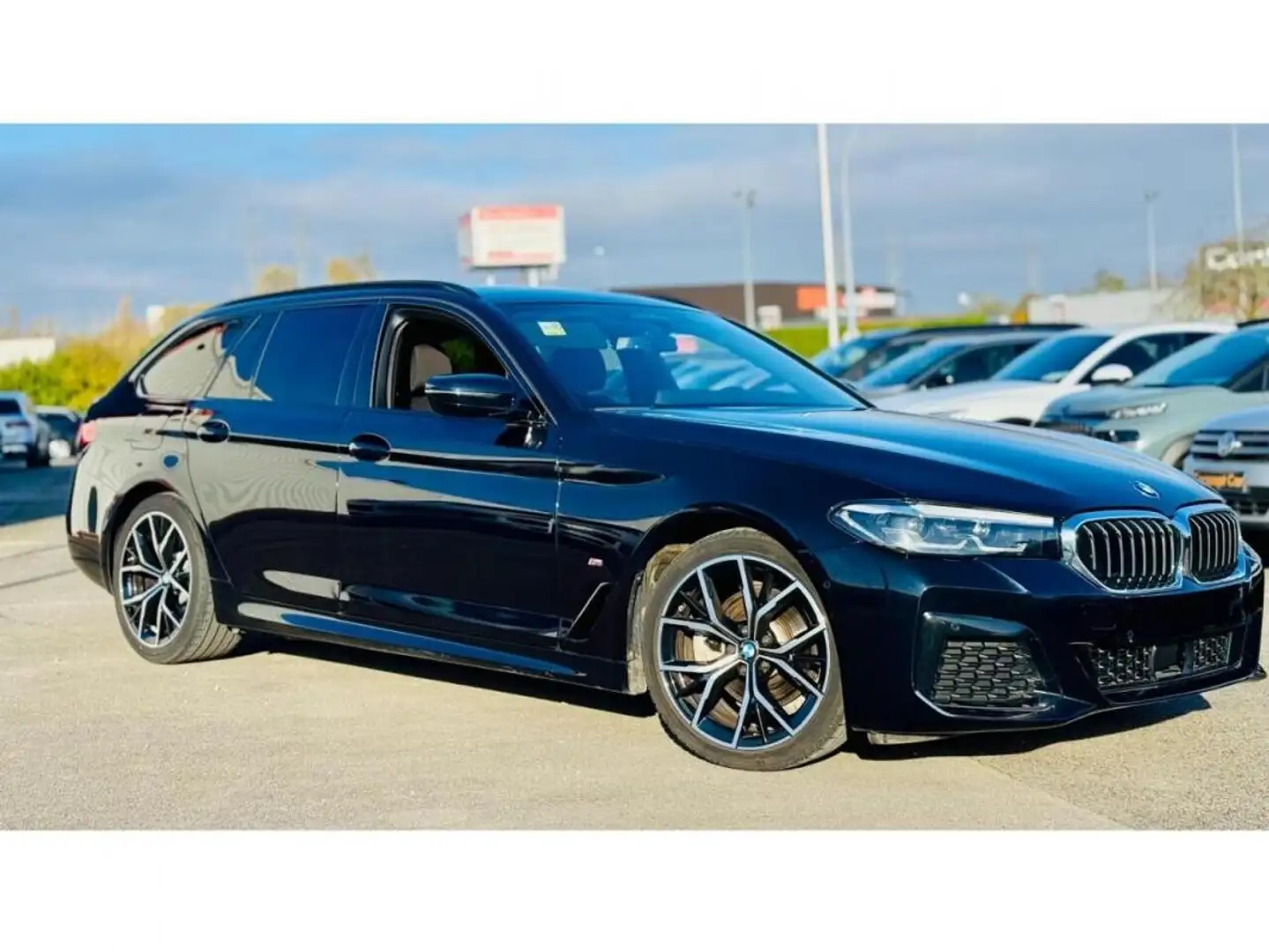 BMW Touring M-Sport 520d 190cv + Toit ouvrant panorami Albastru - 2
