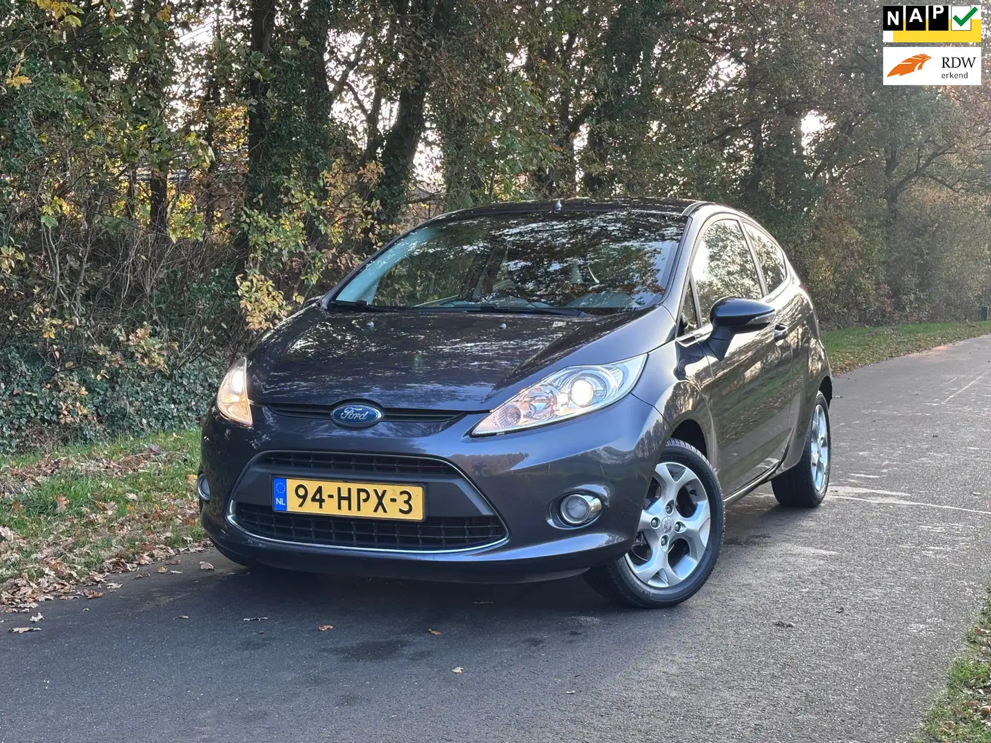 Ford Fiesta 1.25 Titanium | "168.000" KM NAP + Airco Nu € 2.95 Grijs - 1