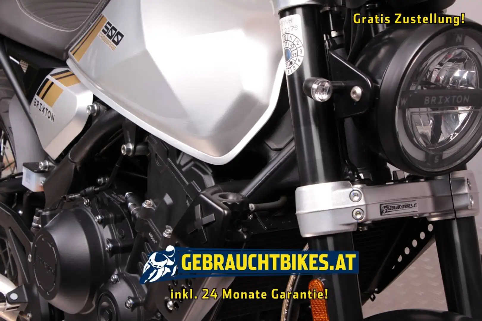 Brixton Crossfire 500 ABS, mit Garantie, Teilzahlung möglich! Gri - 2