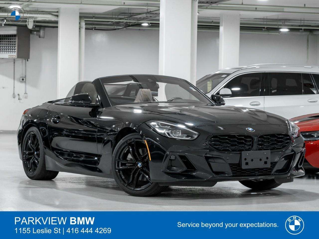 2026 BMW Z4 ROADSTER CPO HUD HKSOUND ACTIVCRUZ CARPLAY 19"