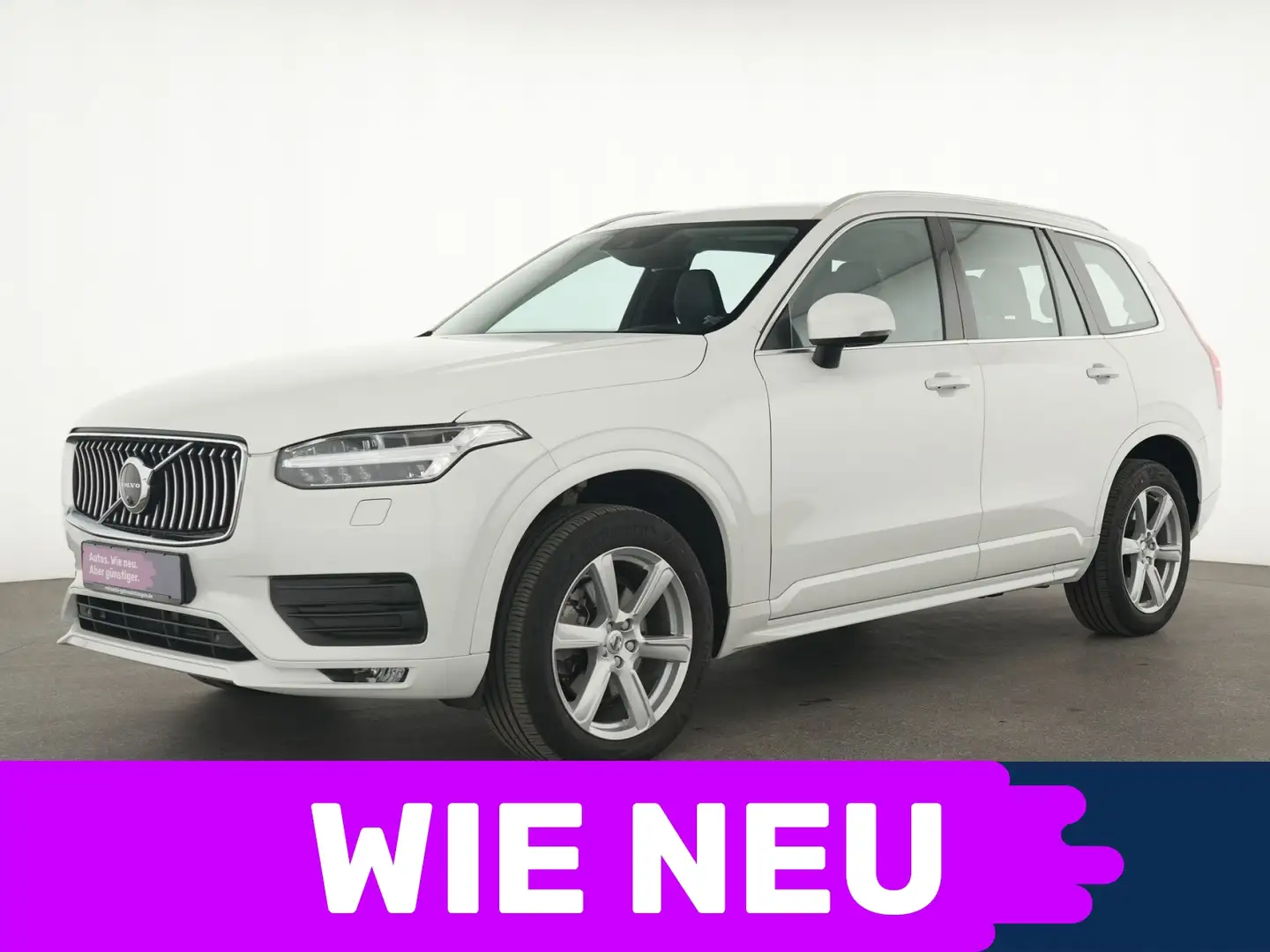 Volvo XC90 Momentum Pro Kamera360|AHK|Navi|CarPlay|LED Weiß - 1