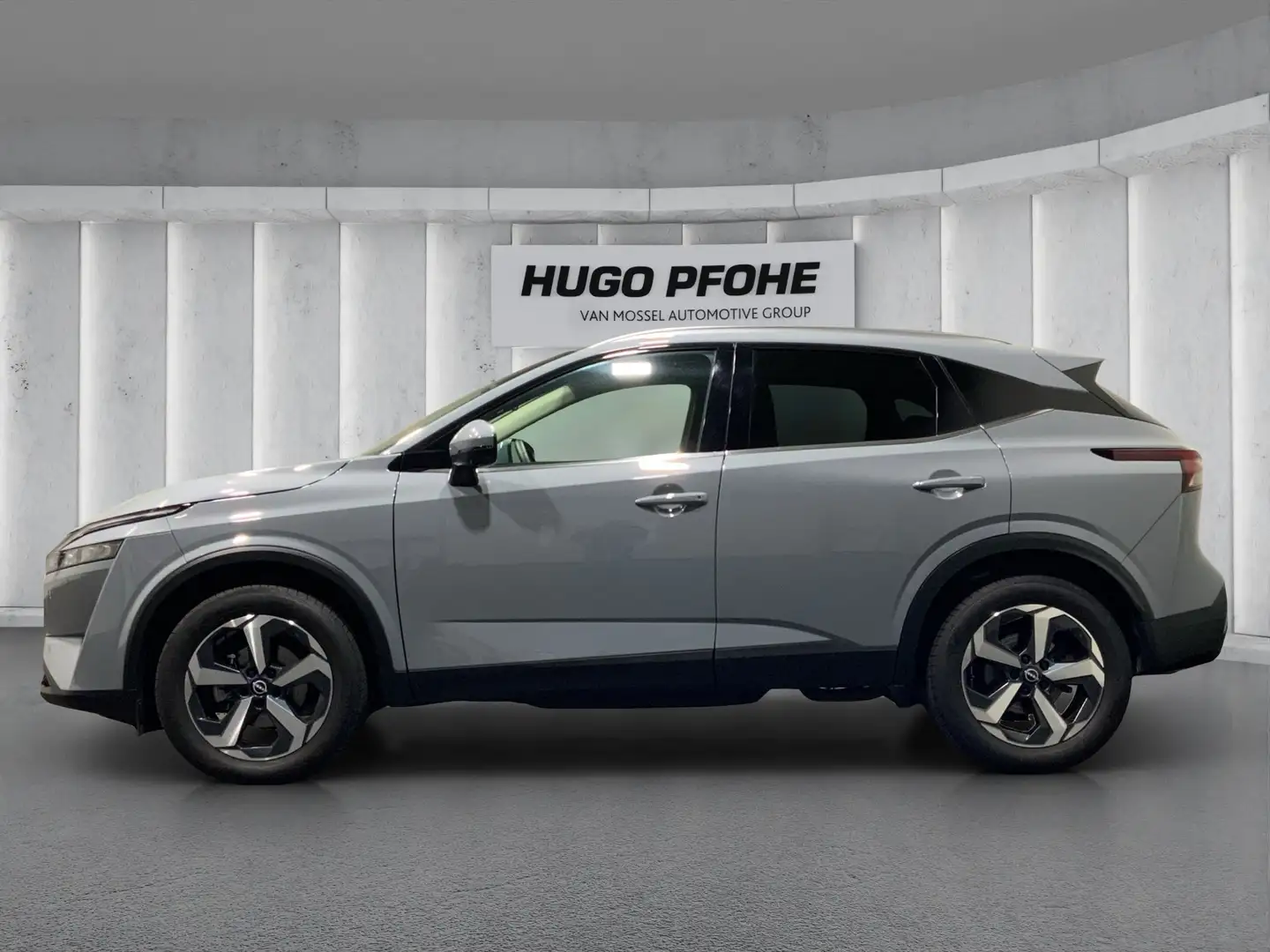 Nissan Qashqai 1.3 DIG-T N-Connecta Gris - 2