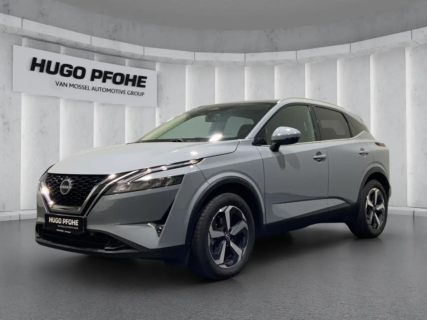 Nissan Qashqai 1.3 DIG-T N-Connecta Gris - 1