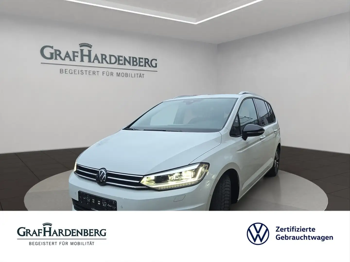 Volkswagen Touran GOAL 1.5 TSI DSG 7Sitze Navi AHK IQ.Light Weiß - 1