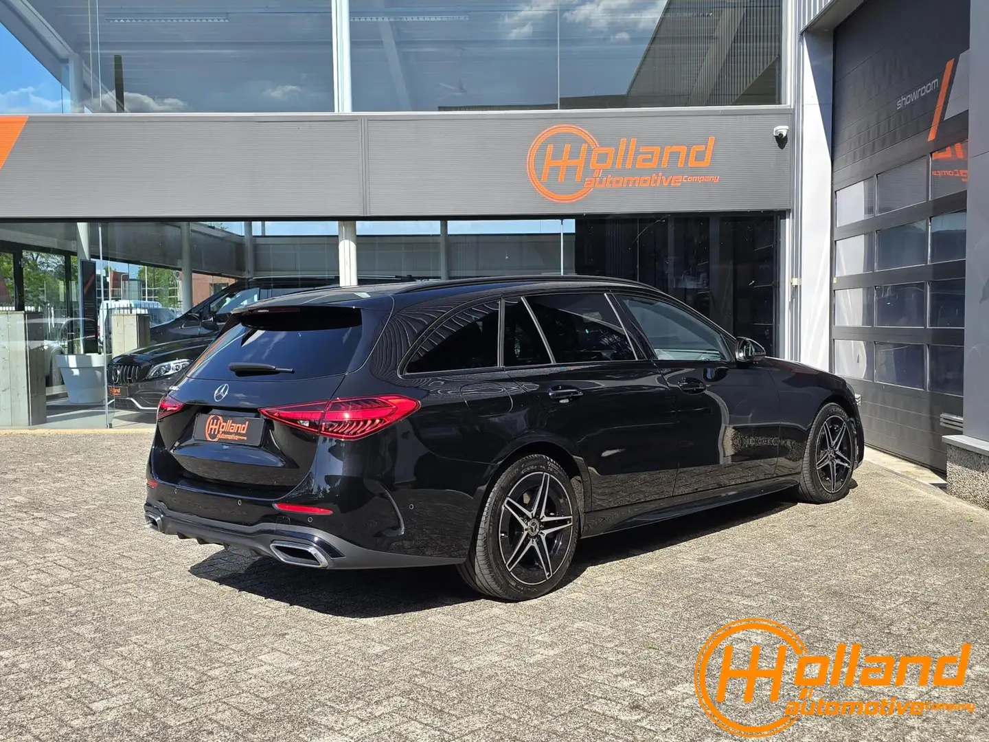 Mercedes-Benz C 300 Estate 300e AMG Line|PANO|MEMORY|BOMVOL! Negro - 2