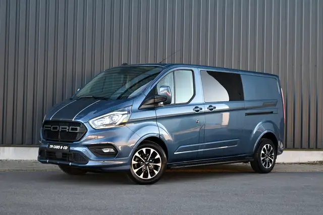 Ford Transit Custom Sport L2 185PK, 5zit, Cam, Cruise, 2xschuifdeur, Zetelverwarming, BTW