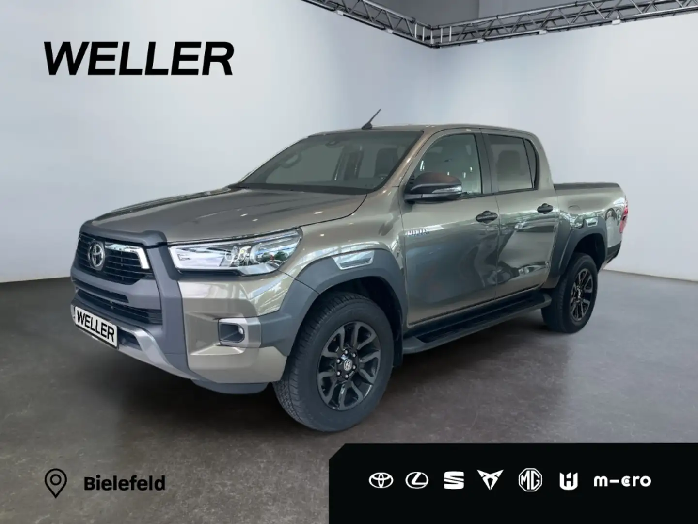 Toyota Hilux 4x4 Double Cab Invincible *Leder*CAM*Navi* Bronce - 1