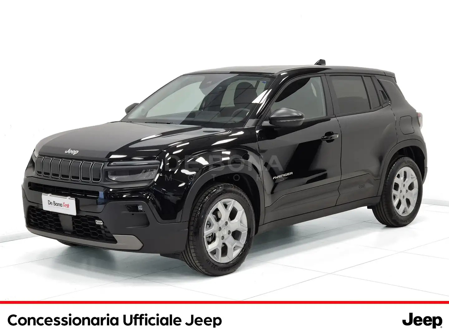 Jeep Avenger 1.2 turbo longitude fwd 100cv Zwart - 1