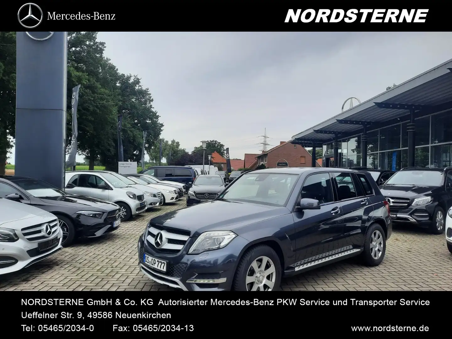 Mercedes-Benz GLK 220 GLK 220 CDI 4MATIC COMAND AHK ILS KLIMA LED Grau - 1