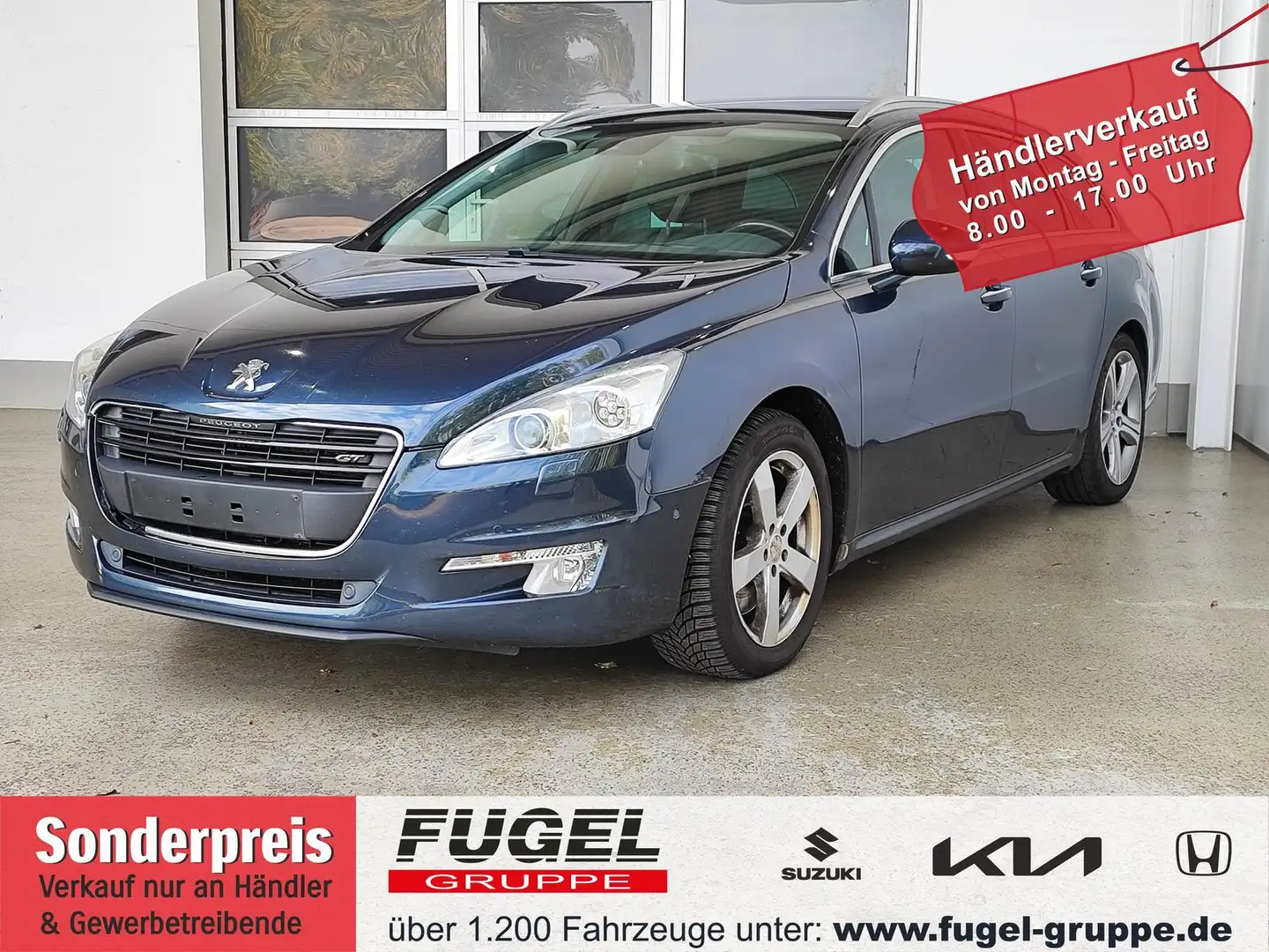Peugeot 508 2.2 HDi FAP GT Xen.|HuD|Leder|Pano|Navi Blau - 1
