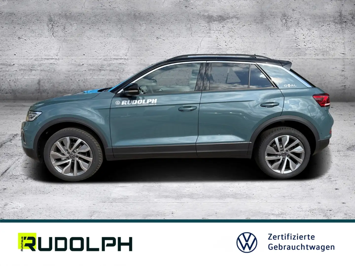 Volkswagen T-Roc Goal 1.5 TSI DSG LED Navi ACC SHZ Fernlichtass. Blau - 2