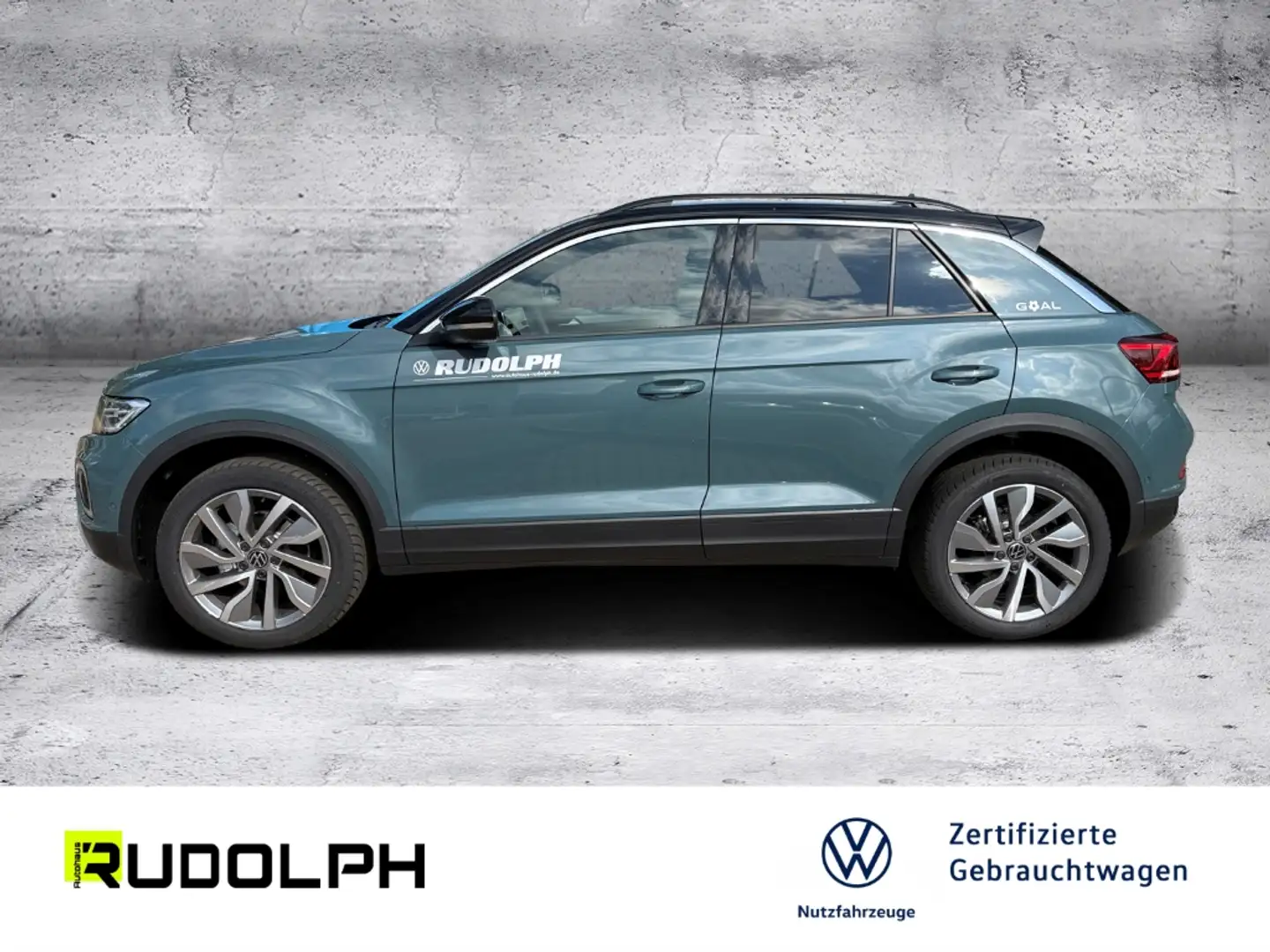 Volkswagen T-Roc Goal 1.5 TSI DSG LED Navi ACC SHZ Fernlichtass. Blau - 2