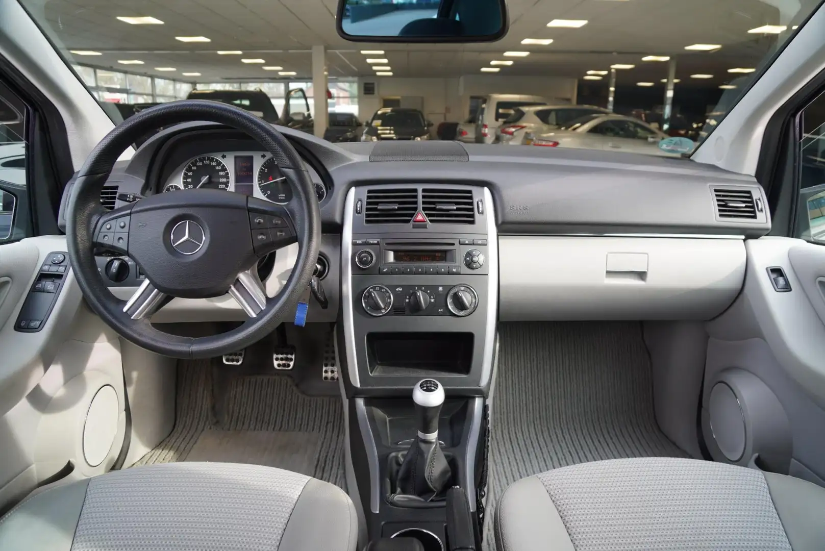 Mercedes-Benz B 200 DEALER OH LEDER 17" NW 4S BANDEN AIRCO CRUISE Синий - 2