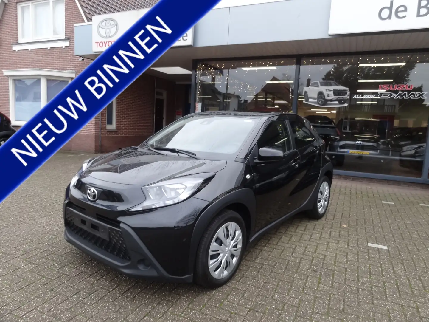 Toyota Aygo X 1.0 VVT-i Play Automaat cabriodak Noir - 1