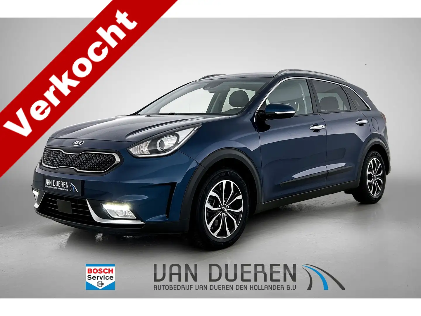 Kia Niro 1.6 GDi Hybrid BusinessLine Carplay, Leder Blau - 1