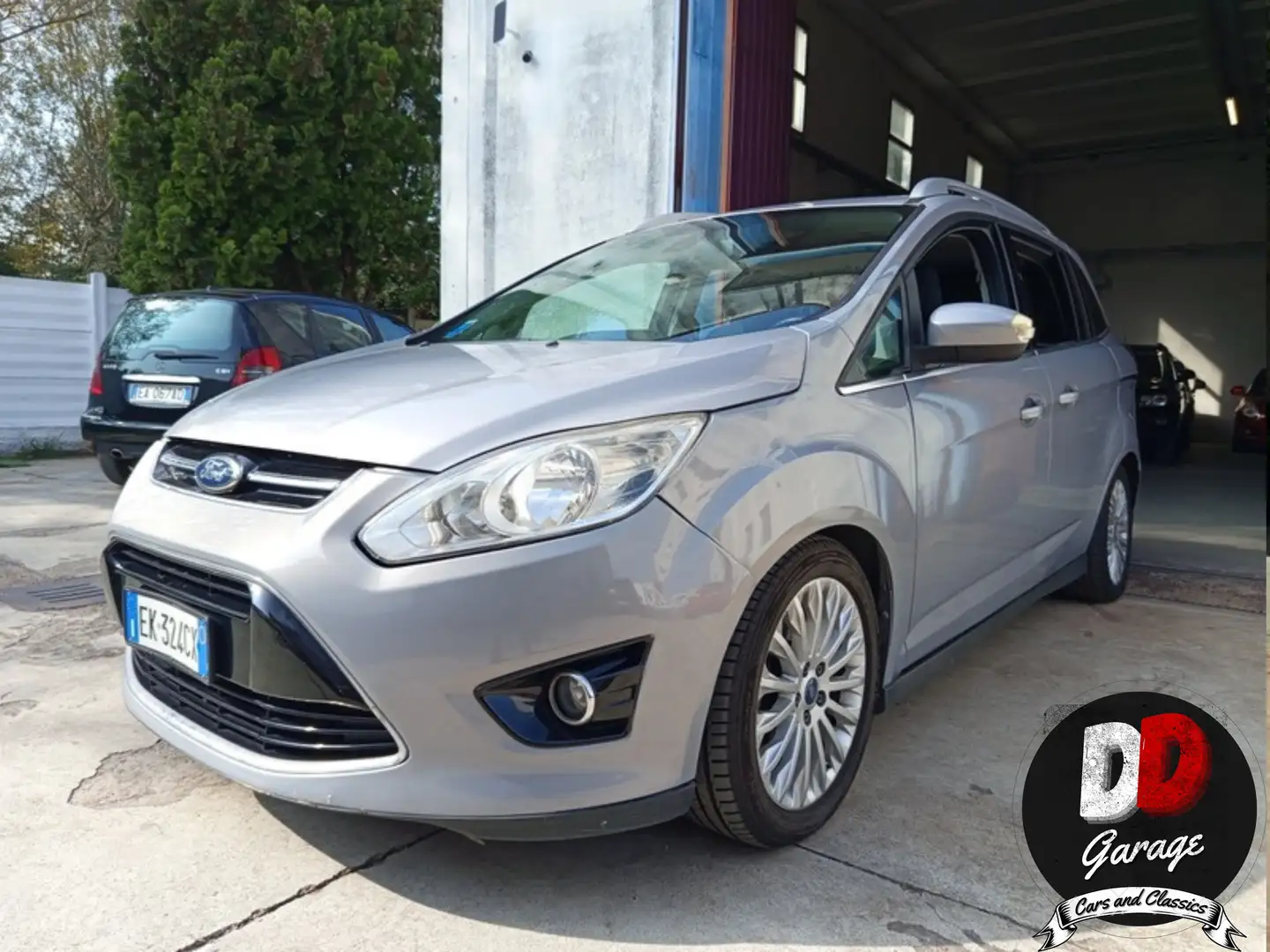 Ford C-Max C-Max 7 II 2010 C-Max7 1.6 tdci Titanium 115cv Argent - 1
