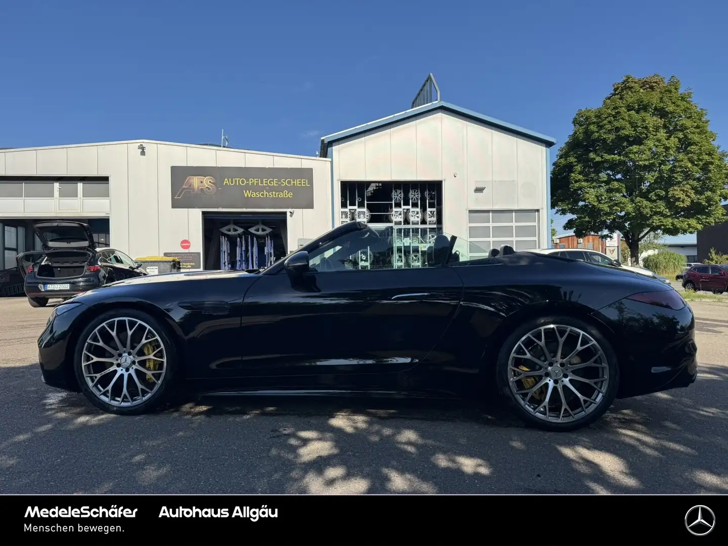 Mercedes-Benz SL 55 AMG SL 55 AMG 4M+ NIght Premium+ 21" MASSAGE Dyn+ Dist Schwarz - 2