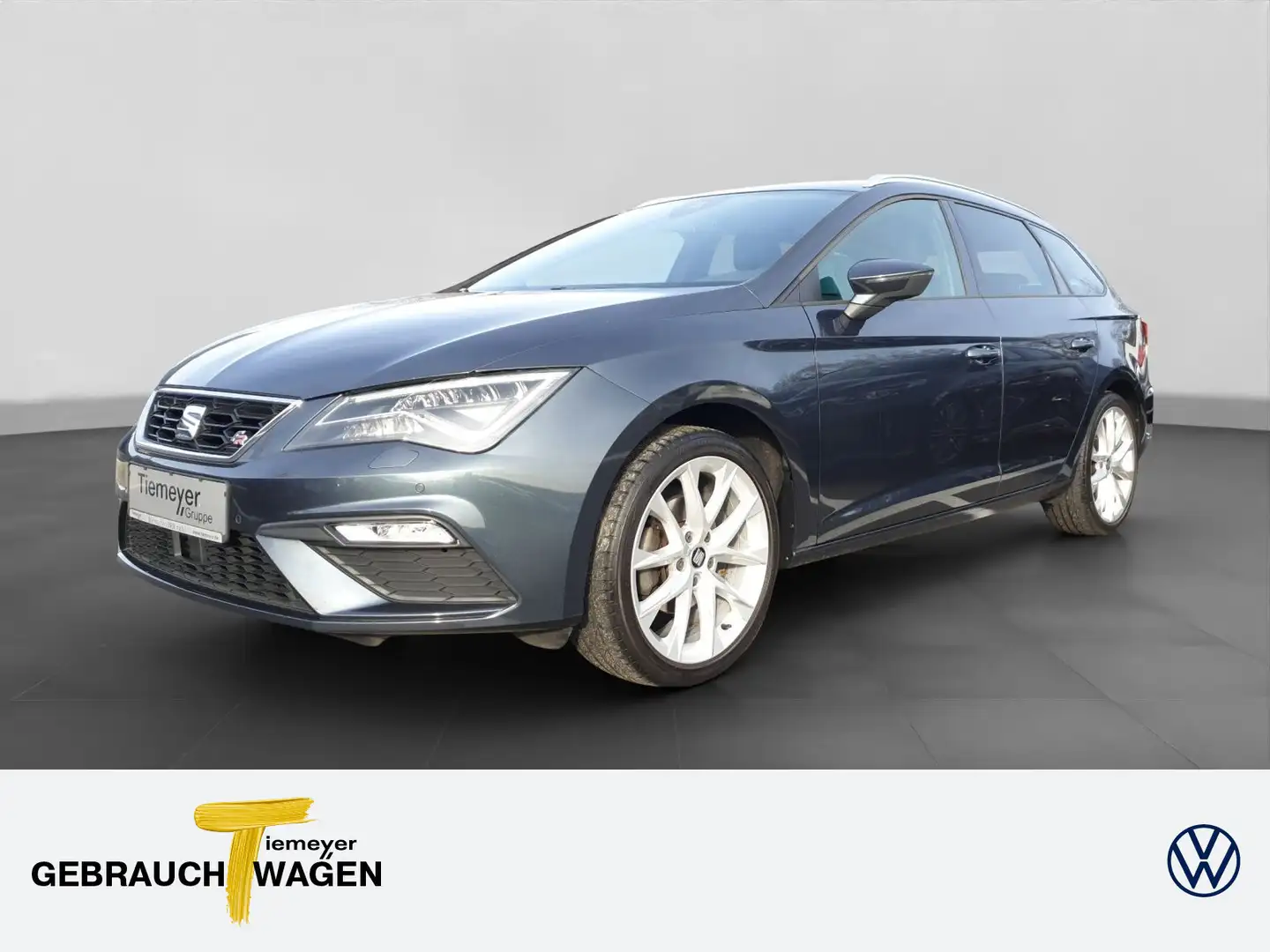 SEAT Leon Sportstourer 1.5 TGI DSG FR AHK LED ALCANTA Grau - 1