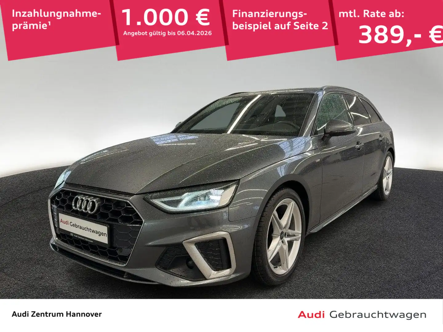 Audi A4 S line 35 TFSI Avant virtual Pano Grau - 1
