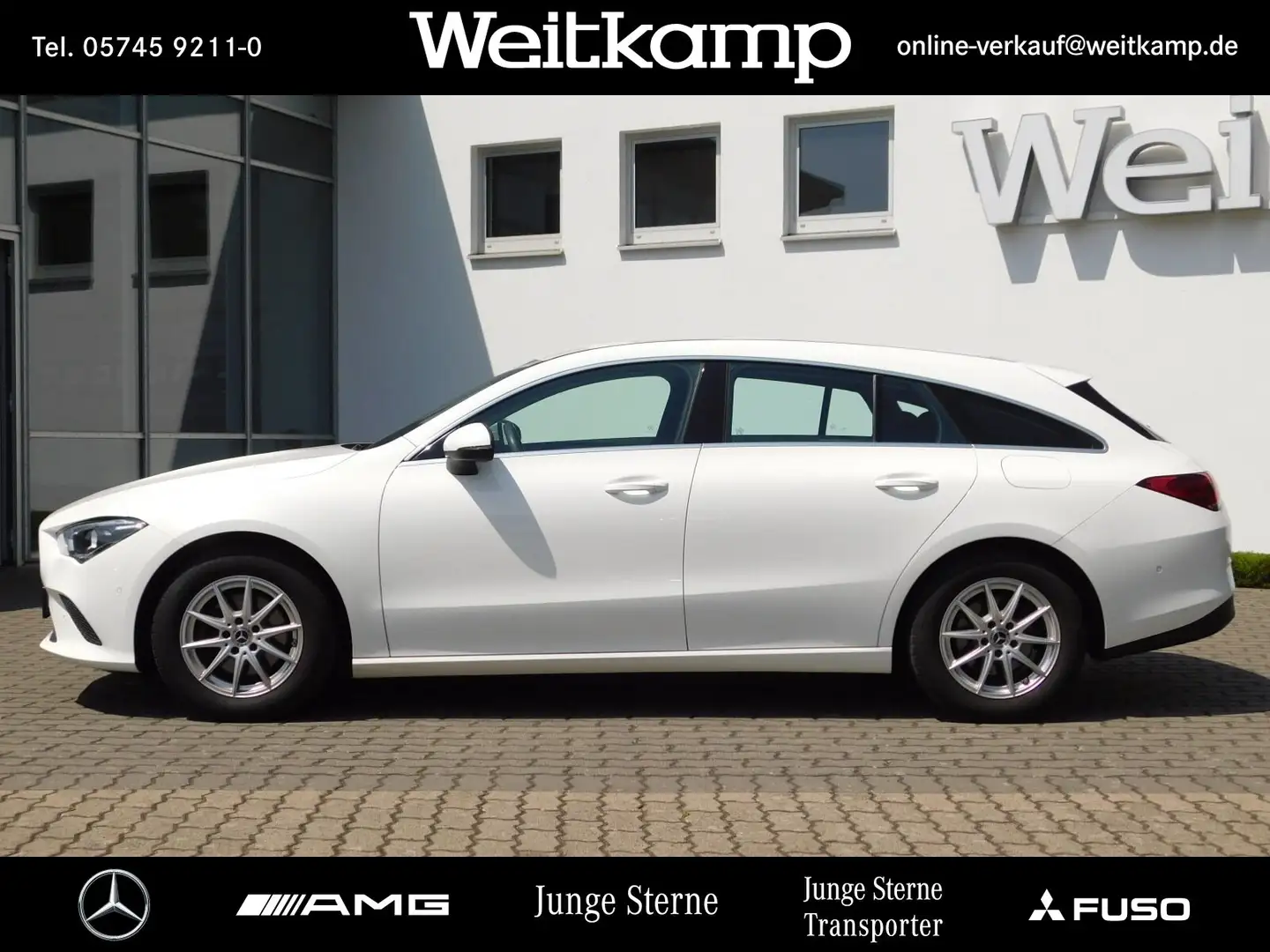Mercedes-Benz CLA 180 CLA 180 d SB Anhängerkupplung+LED+Sitzhzg+Parktr Weiß - 2