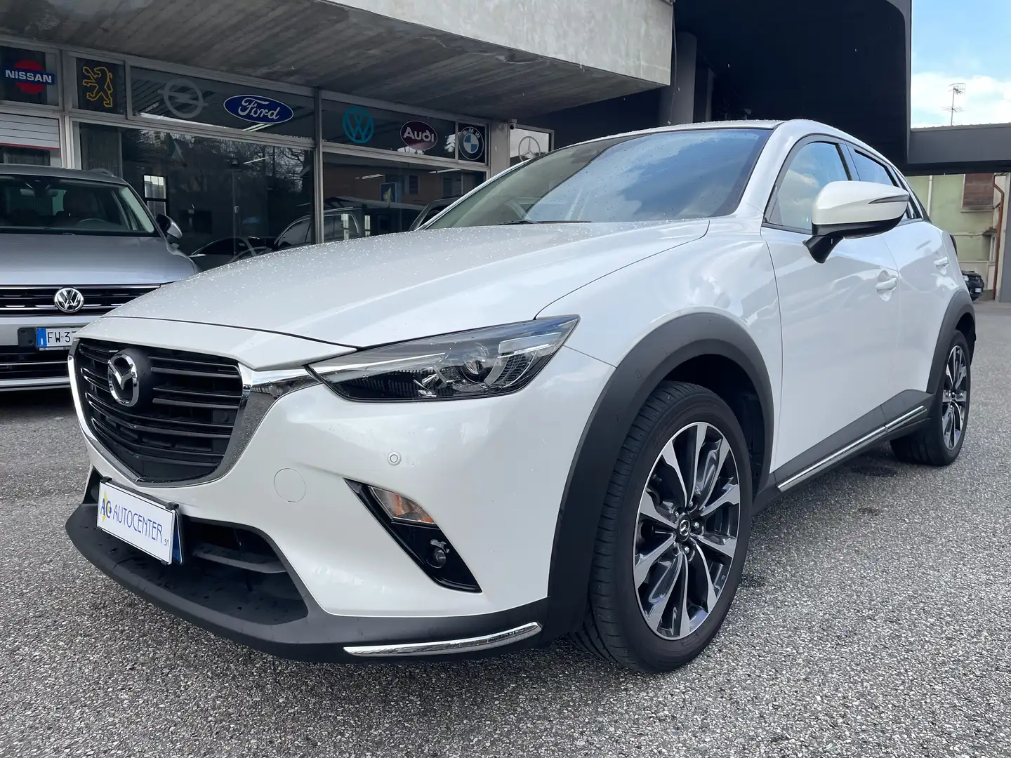 Mazda CX-3 CX-3 1.8 Exceed navi awd 115cv auto my18 Bianco - 1