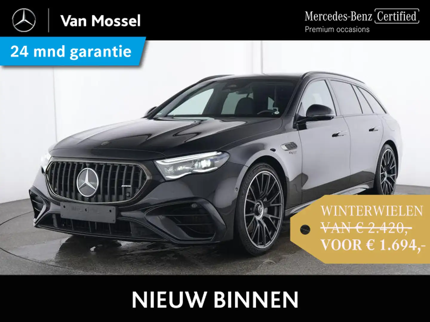 Mercedes-Benz E 53 AMG Estate 4MATIC+ Noir - 1