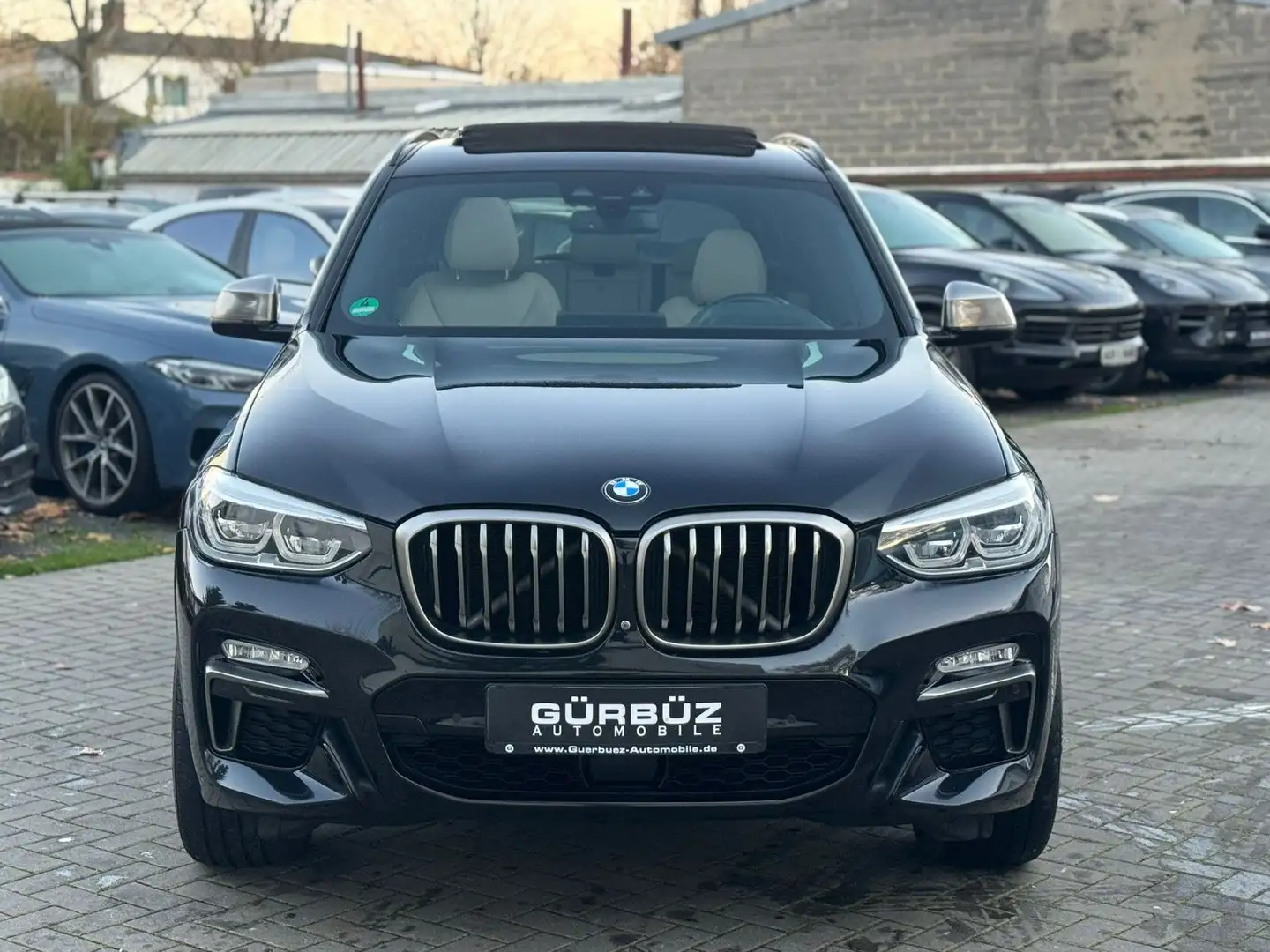 BMW X3 M40 i Pano*HUD*21"*AHK*LederBeige Schwarz - 2