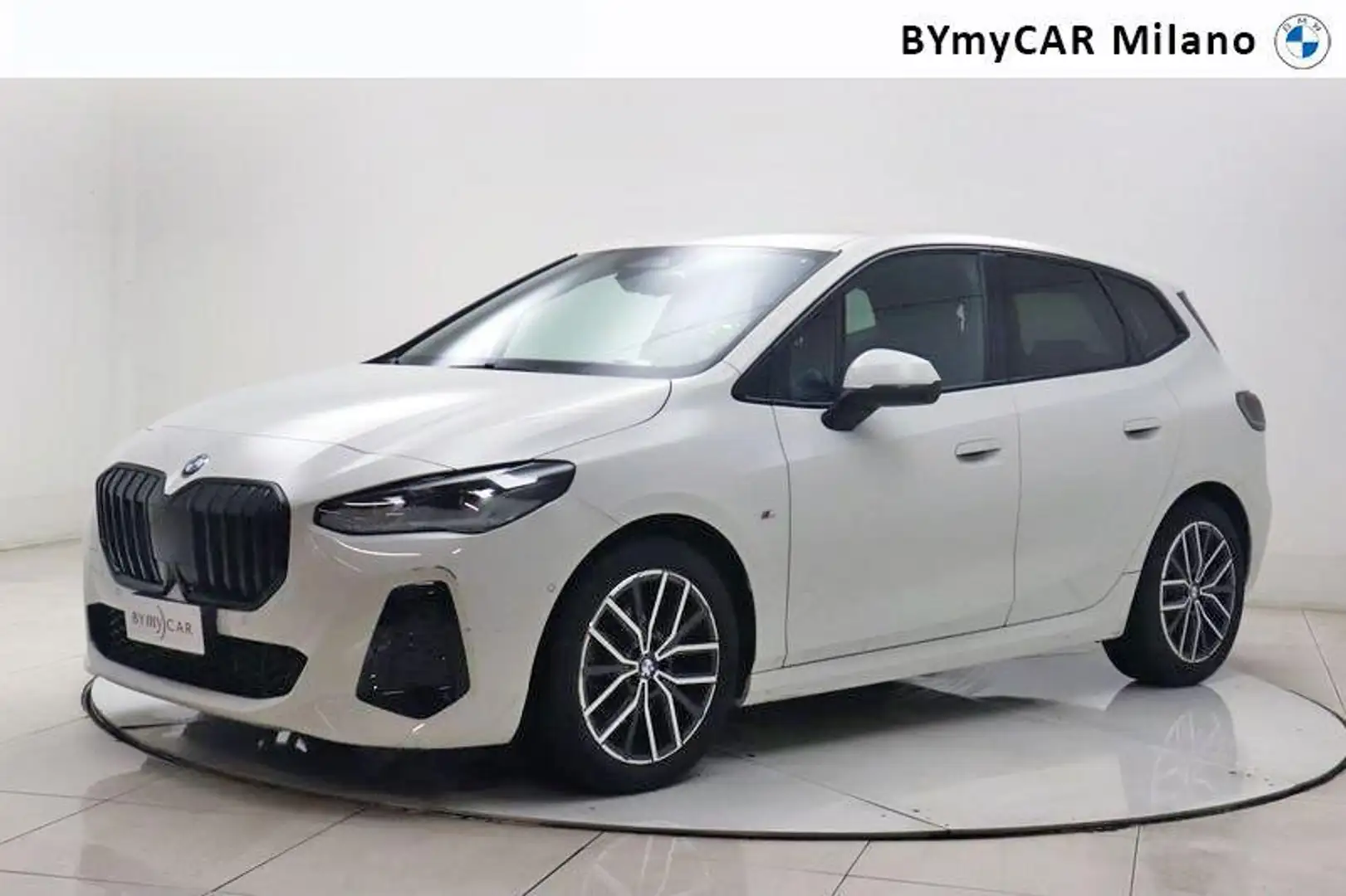 BMW 218 d Active Tourer Msport auto Bianco - 1