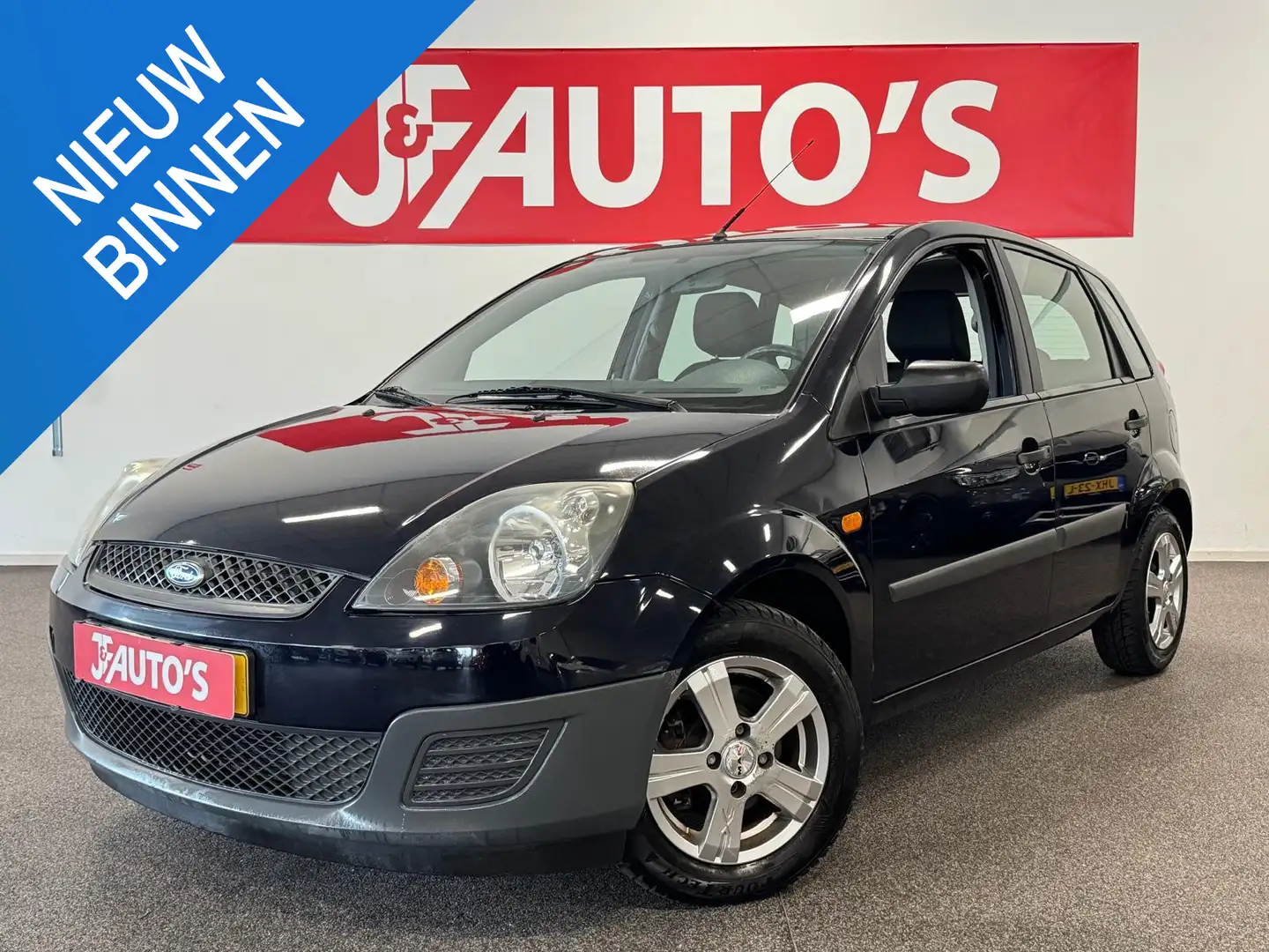 Ford Fiesta 1.3-8V Cool & Sound ECC AIRCO, 14'' LMV, RADIO/CD Blauw - 1