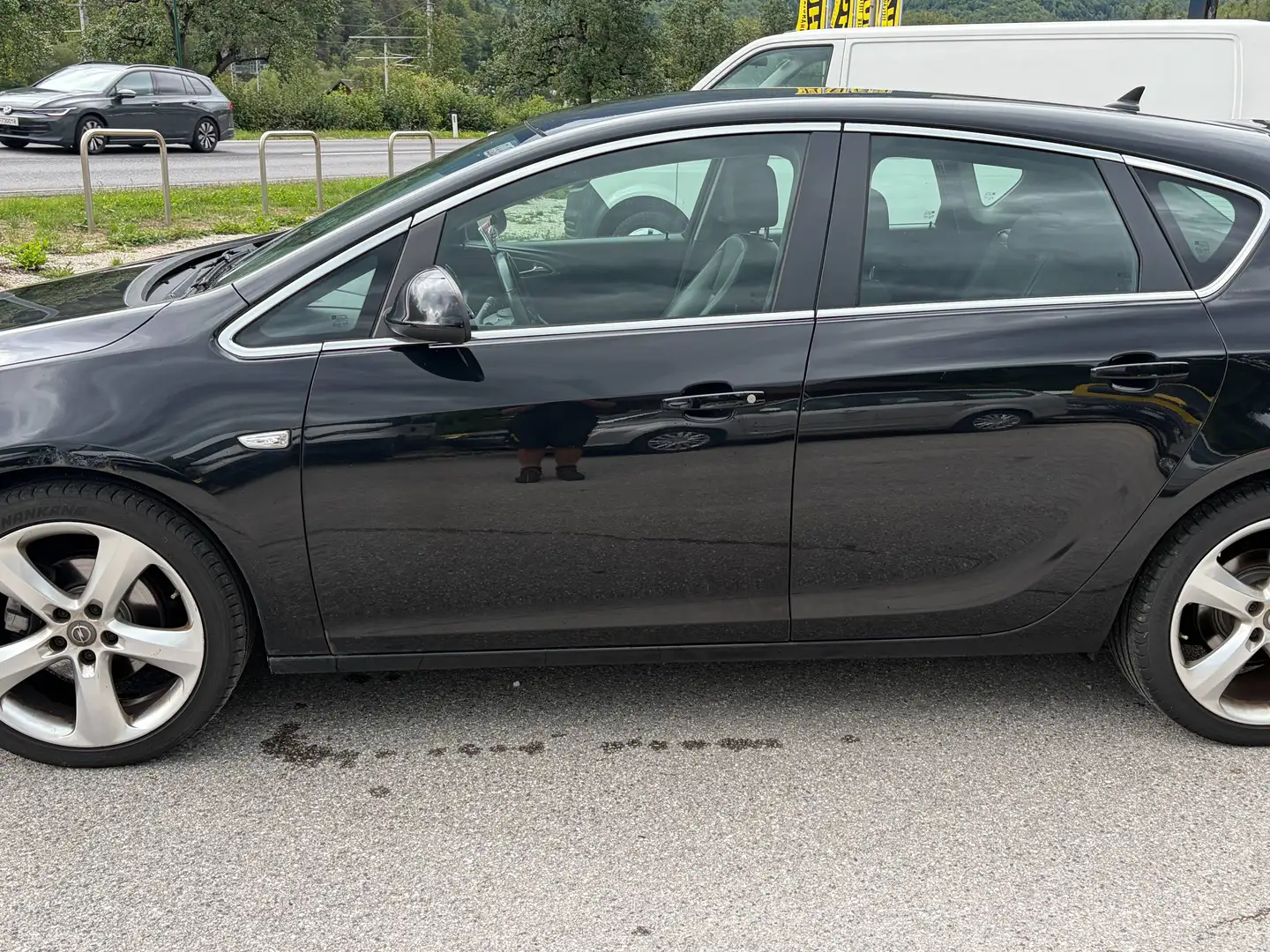 Opel Astra Astra 1,6 Turbo Ecotec Sport Sport Schwarz - 2