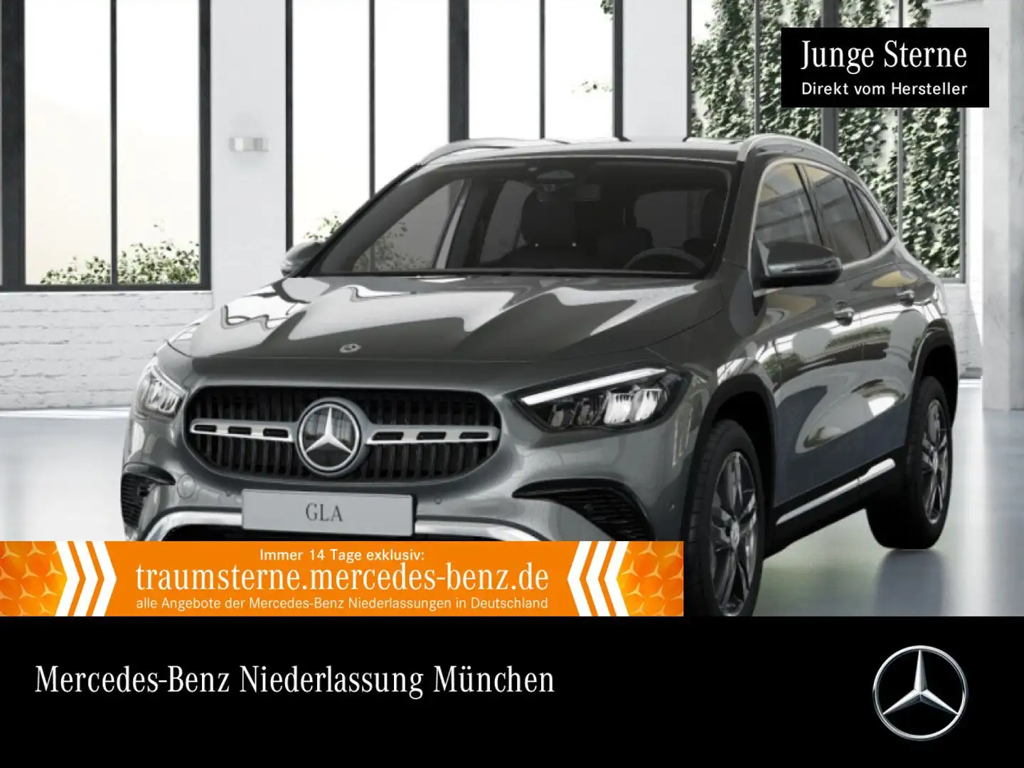Mercedes-Benz GLA 180 PROGRESSIVE+LED+KAMERA+KEYLESS+7G Grau - 1