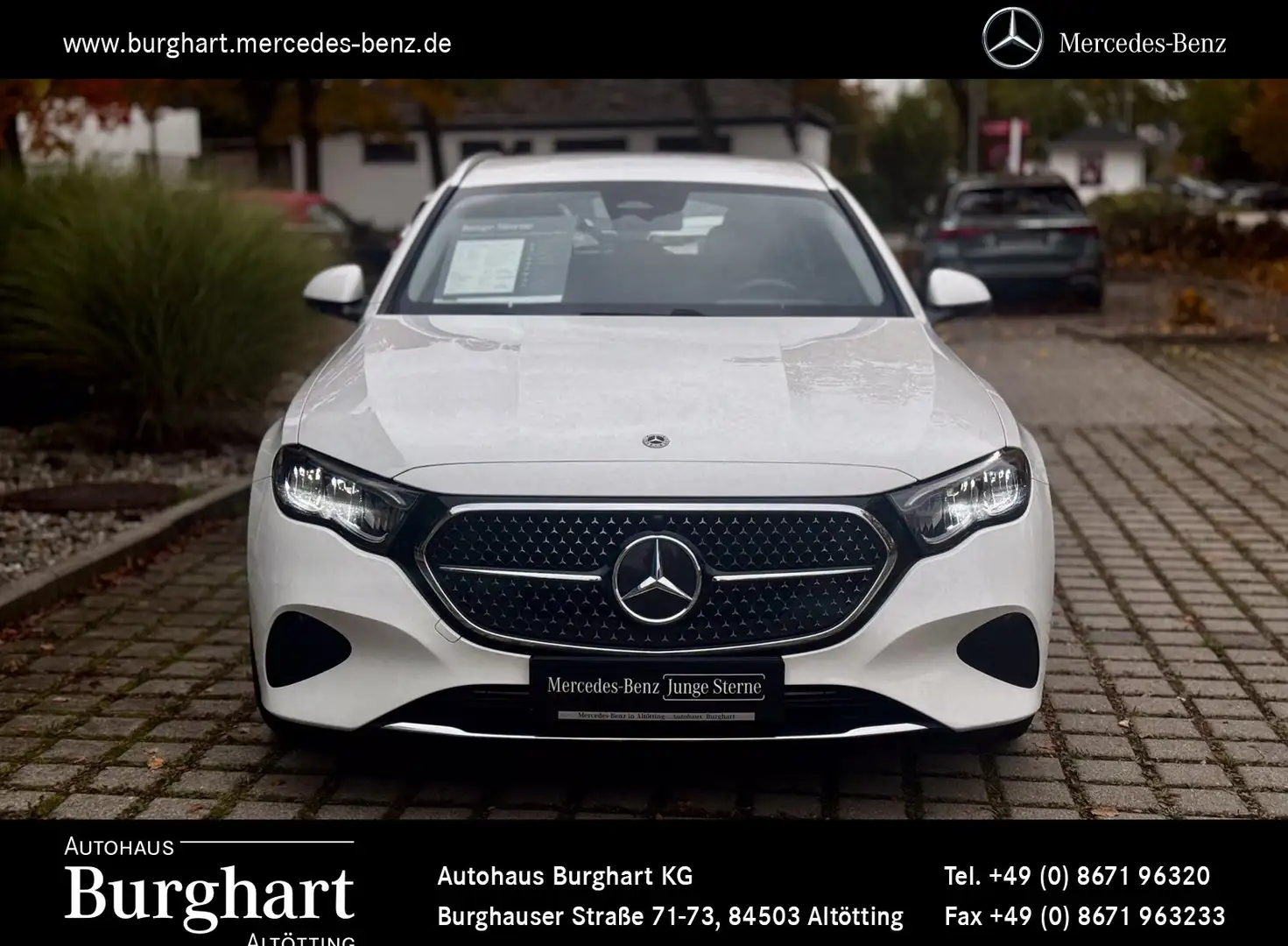 Mercedes-Benz E 220 E 220 d T AVANTGARDE Advanced/Navi/Autom. Weiß - 2