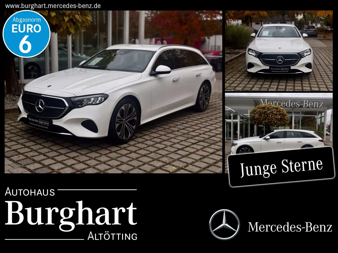 Mercedes-Benz E 220 E 220 d T AVANTGARDE Advanced/Navi/Autom. Weiß - 1